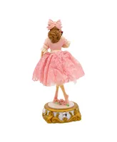 Kurt Adler 11.25" Clara Ballet Nutcracker Musical Decor