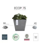 Ecopots Rotterdam Indoor and Outdoor Square Planter