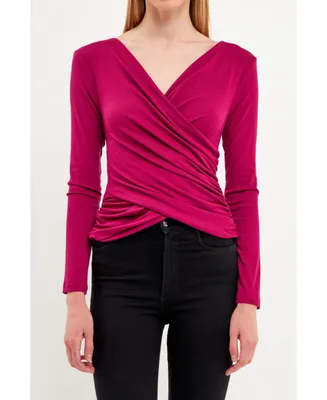 endless rose Women's Crossover Top