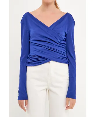 endless rose Women's Crossover Top