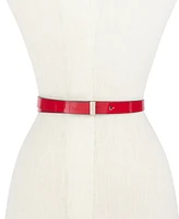 kate spade new york Women's Patent Leather Bow Belt