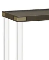 Closeout! Boulevard Acrylic Console Table