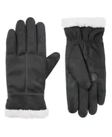 Isotoner Signature Women's Lined Microsuede Water Repellent Glove