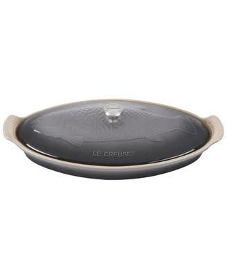 Le Creuset Heritage Stoneware 1.7 Quart Oval Fish Baker