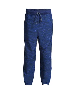 Lands' End Big Boys Husky Iron Knee Athletic Stretch Woven Jogger Sweatpants