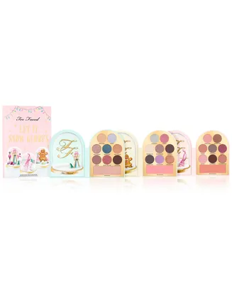 Too Faced Let It Snow Globes Three-Piece Palette Gift Set