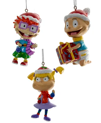 Kurt Adler Rugrats Blow Old Ornament Set, 3-Piece Set