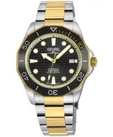 Gevril Men's Pier 90 Two Tone Stainless Steel Watch 42mm