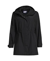 Lands' End Women's Squall Hooded Waterproof Raincoat