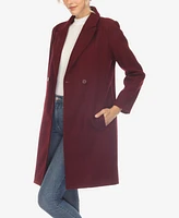 White Mark Women's Classic Walker Coat