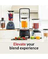 Blendtec Go Bottle, Reusable Single Serve Blender Cup, Includes Travel Lid, Bpa-Free Jar, Clear