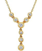 Sirena Energy Diamond Lariat Necklace (1/4 ct. t.w.) in 14k White or Yellow Gold