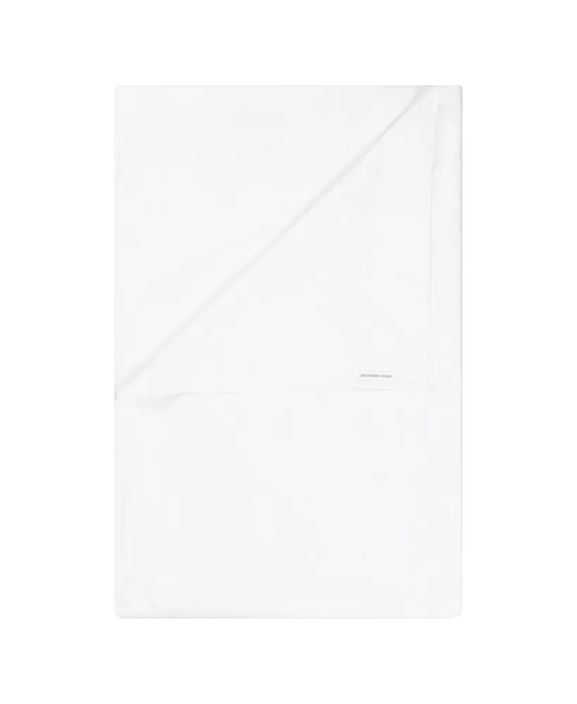 Designers Guild Bryant Alabaster Twin Flat Sheet