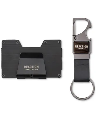 Kenneth Cole Reaction Men's Slim Wallet & Keychain