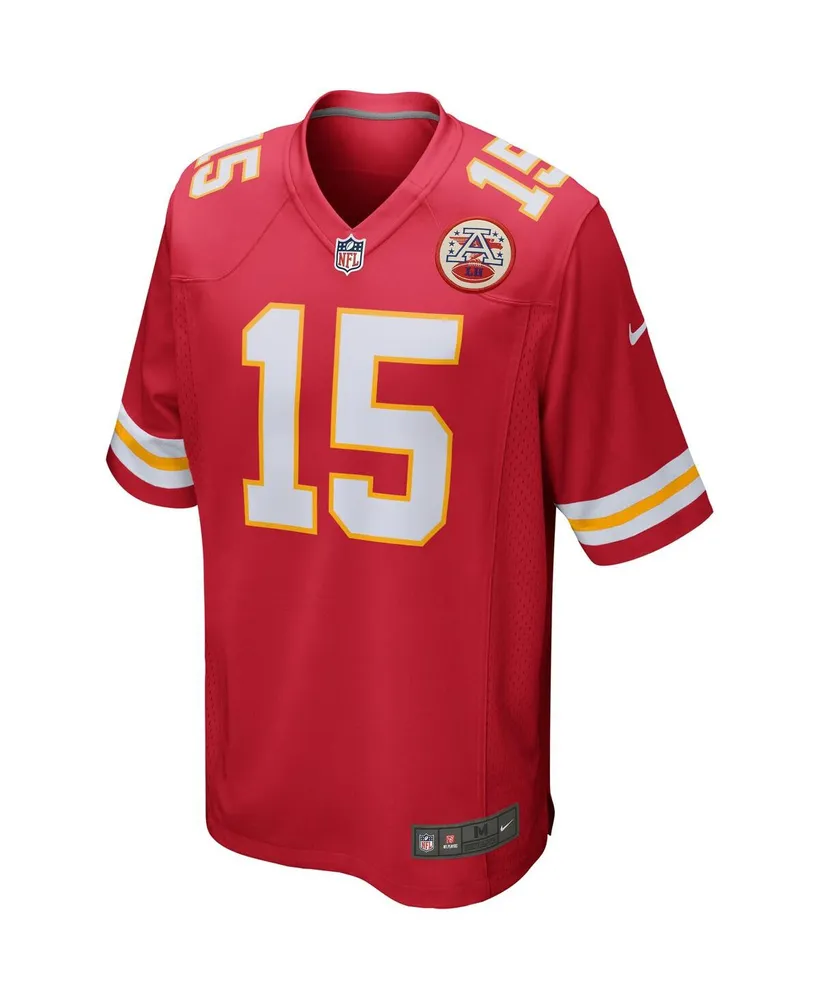 Men's Nike Patrick Mahomes Red Kansas City Chiefs Game Jersey