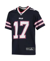 Big Boys Nike Josh Allen Navy Buffalo Bills Inverted Team Game Jersey