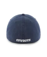 Men's '47 Brand Navy Dallas Cowboys Franchise Logo Adjustable Hat