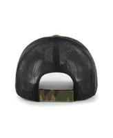 Men's '47 Brand Camo Dallas Cowboys Trucker Adjustable Hat