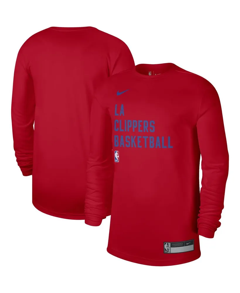 Men's and Women's Nike Red La Clippers 2023 Legend On-Court Practice long sleeve