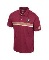 Men's Colosseum Garnet Florida State Seminoles No Problemo Polo Shirt