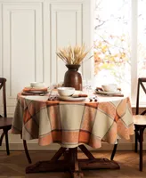 Elrene Autumnal Harvest Jacquard Tablecloth