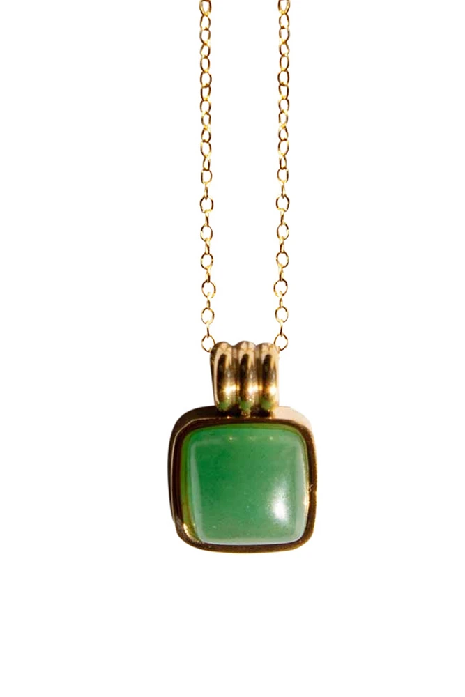 seree Puzzle - Jade stone pendant necklace