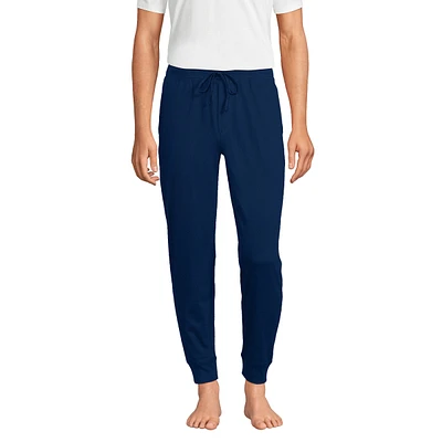 Lands' End Men's Knit Jersey Sleep Jogger