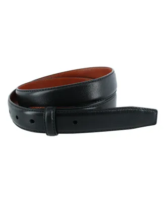 Trafalgar Men's Pebble Grain Leather 30mm Harness Belt Strap