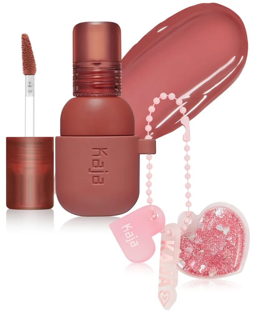 Kaja Jelly Charm Glazed Lip Stain & Blush With Keychain, 0.17 oz.