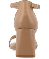 Journee Collection Women's Valenncia Ankle Strap Sandals