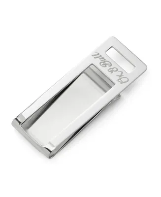 Ox & Bull Trading Co. Men's Stainless Steel Cut Out Money Clip