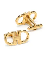 Ox & Bull Trading Co. Men's Horse Bit Stainless Steel Cufflinks and Stud Set