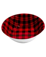 Certified International Buffalo Plaid 12 Piece Dinnerware Set, Service for 4