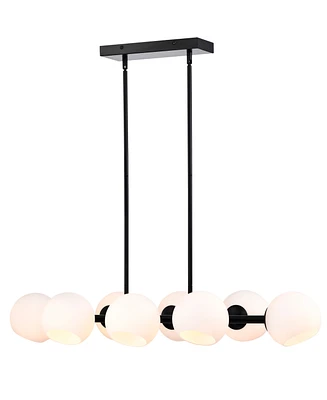 Yannick 38" 8-Light Indoor Chandelier with Light Kit