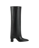 Marc Fisher Women's Fadila Fold Over Cuff Knee High Dress Boots