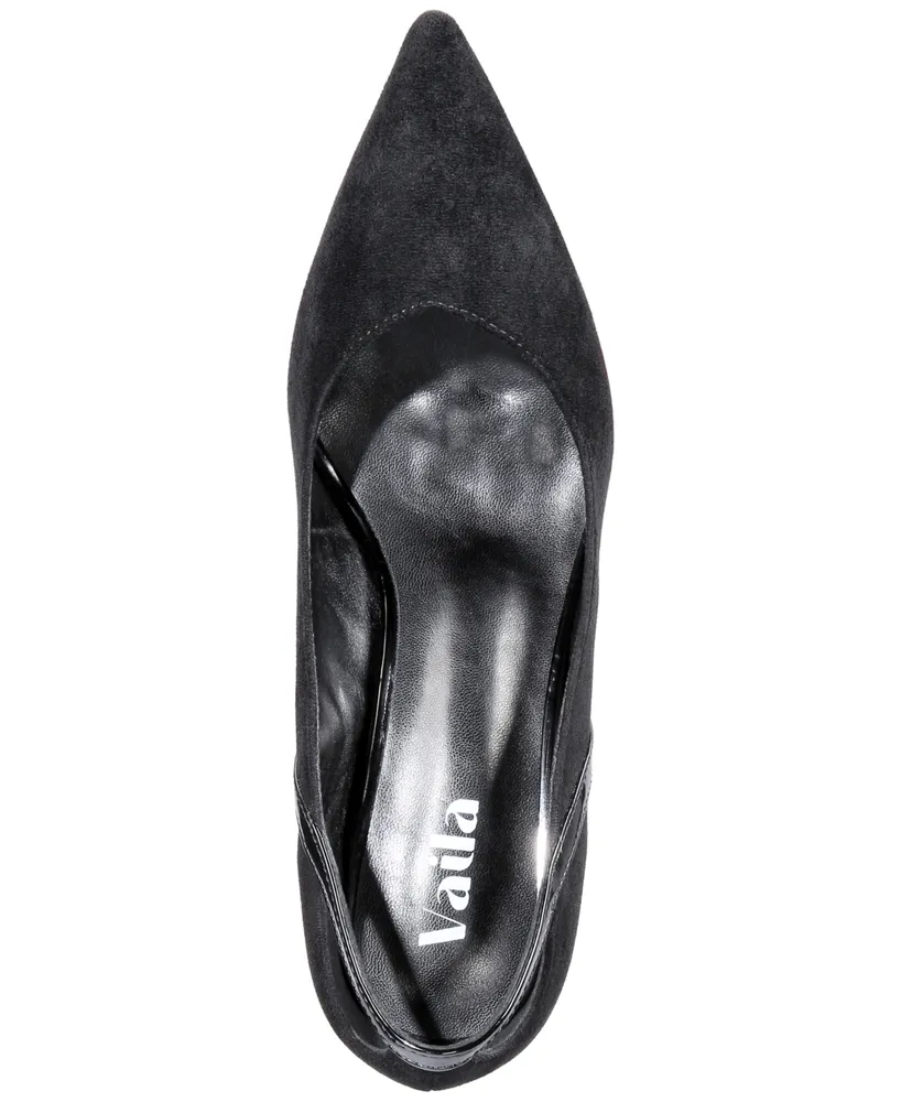 Vaila Shoes Kendall Slip-On Pointed-Toe Pumps-Extended sizes 9-14