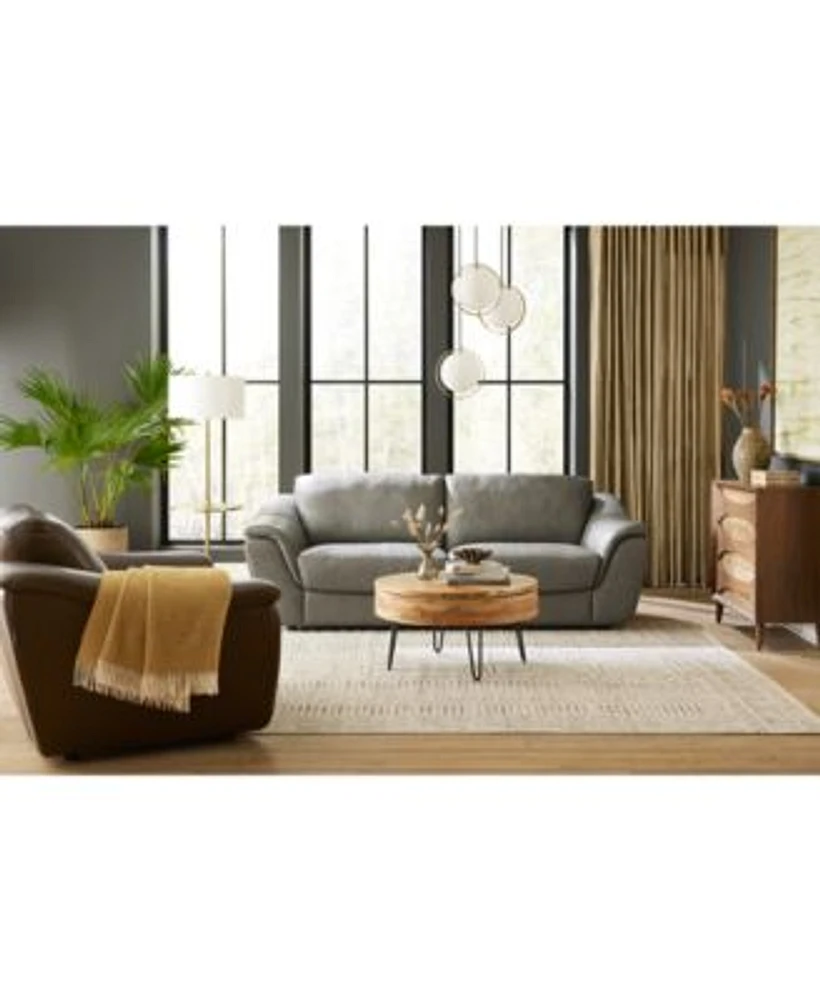 Closeout Jennard Leather Sofa Collection Created For Macys