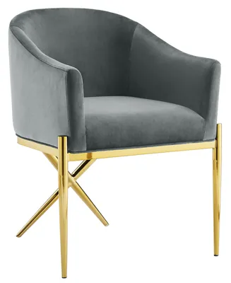 Best Master Furniture Dalton 32" Velvet Side Chair