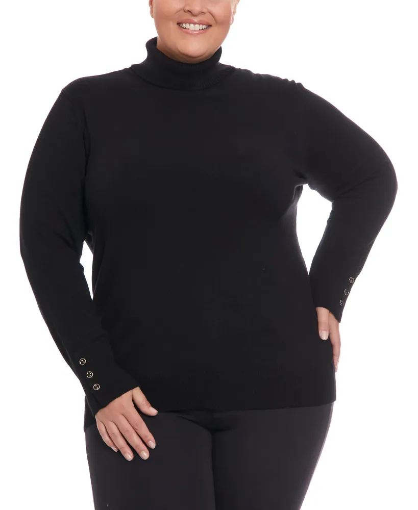 Joseph A Plus Long Sleeve Turtleneck Sweater