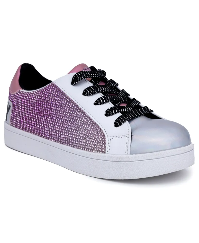 Juicy Couture Big Girls Finn Casual Lace Up Sneakers