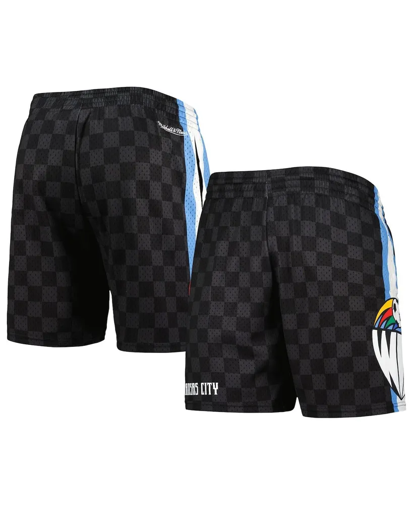 Men's Mitchell & Ness Black Sporting Kansas City Mesh Shorts