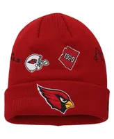 Big Boys and Girls New Era Cardinal Arizona Cardinals Identity Cuffed Knit Hat