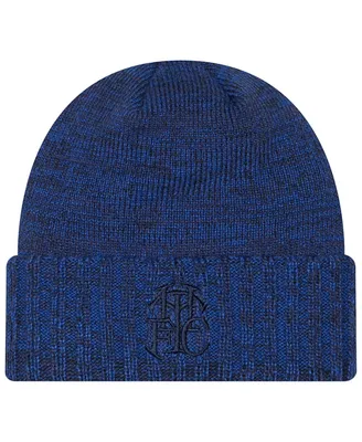 Men's New Era Navy Tottenham Hotspur Logo Heritage Cuffed Knit Hat