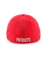 Men's '47 Brand Red New England Patriots Gridiron Classics Franchise Legacy Fitted Hat