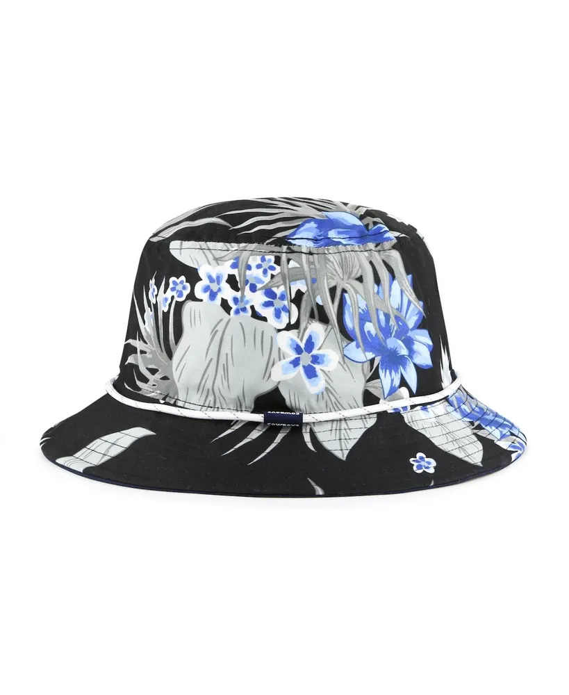 Men's '47 Brand Black Dallas Cowboys Dark Tropic Bucket Hat