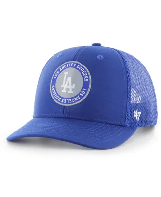 Men's '47 Brand Royal Los Angeles Dodgers Unveil Trucker Adjustable Hat