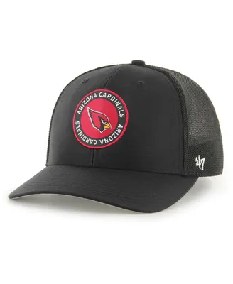 Men's '47 Brand Black Arizona Cardinals Unveil Flex Hat