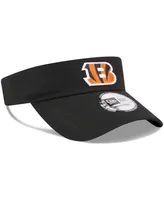 Men's New Era Black Cincinnati Bengals Main Adjustable Visor