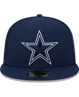 Men's New Era Navy Dallas Cowboys Main Patch 59FIFTY Fitted Hat