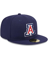 Men's New Era Navy Arizona Wildcats Evergreen 59FIFTY Fitted Hat
